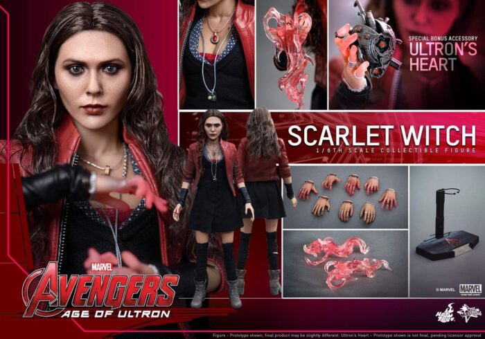 HOT TOYS 1/6 MARVEL AVENGERS MMS301 SCARLET WITCH WANDA MAXIMOFF