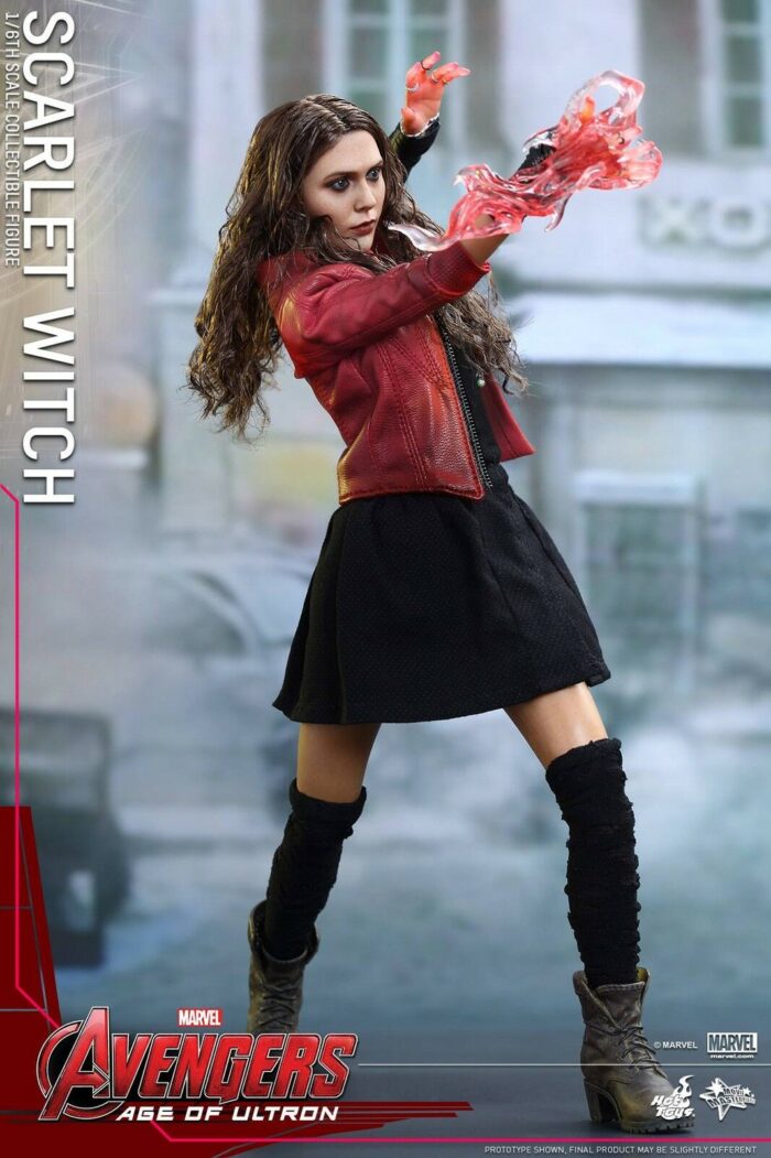 HOT TOYS 1/6 MARVEL AVENGERS MMS301 SCARLET WITCH WANDA MAXIMOFF - Image 4