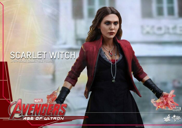 HOT TOYS 1/6 MARVEL AVENGERS MMS301 SCARLET WITCH WANDA MAXIMOFF - Image 8