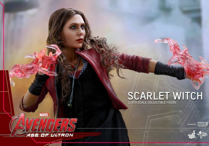 HOT TOYS 1/6 MARVEL AVENGERS MMS301 SCARLET WITCH WANDA MAXIMOFF - Image 10