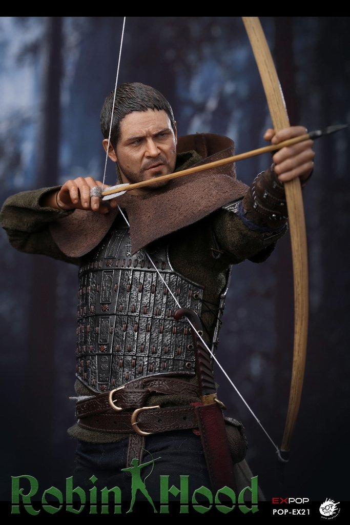 POP Toys Action Figures 1/6 Scale Chivalrous Robin Hood Nude Body 