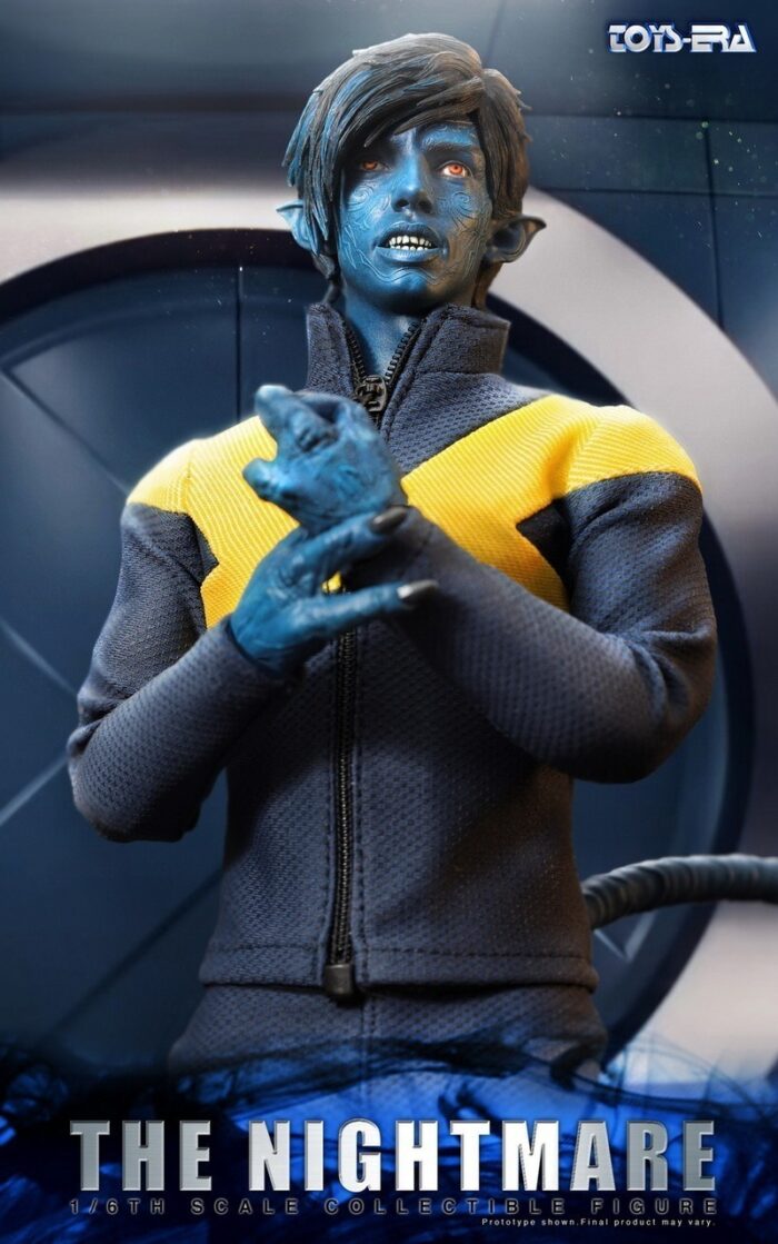 TE-027 1/6 Scale The ultimate combat suit, Blue Devil (nightcrawler from X-Men)  Deluxe Version By Toys Era - Image 10