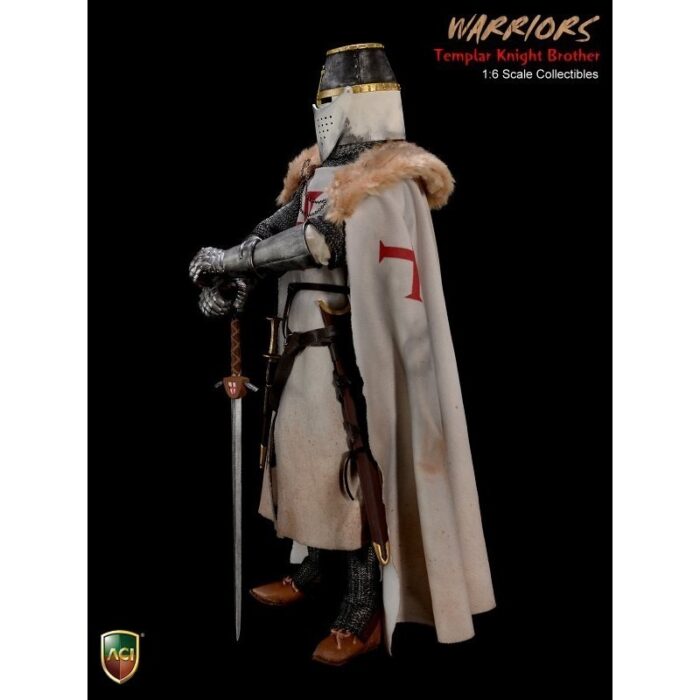 ACI24A Crusader Knight Templar Brother 1:6 - Image 3