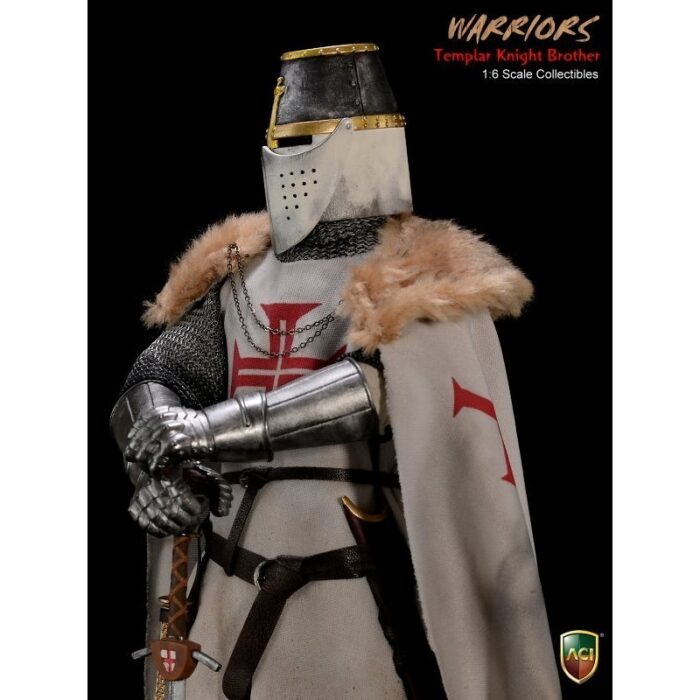 ACI24A Crusader Knight Templar Brother 1:6 - Image 4