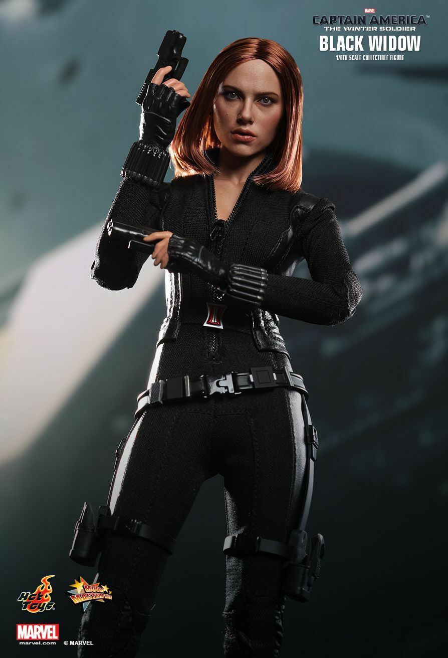 HOT TOYS 1/6 MARVEL CAPTAIN AMERICA MMS239 BLACK WIDOW NATALIA ROMANOVA - Image 2