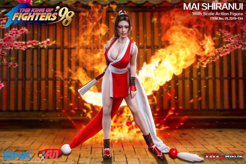 king of fighters mai shiranui red srdx figure