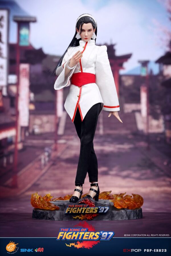 1/6 Scale The King of Fighters 97' - Chizuru Kagura Figure by Pop Toys ...