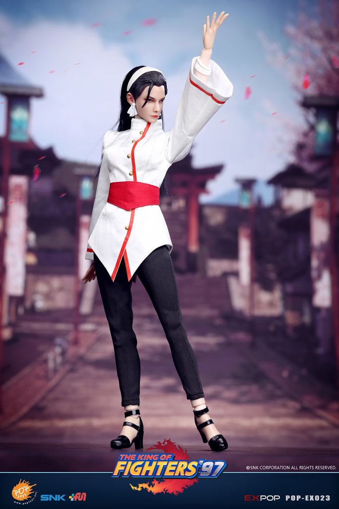 1/6 Scale The King of Fighters 97' - Chizuru Kagura Figure by Pop Toys ...