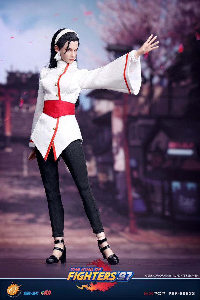 1/6 Scale The King of Fighters 97' - Chizuru Kagura Figure by Pop Toys ...