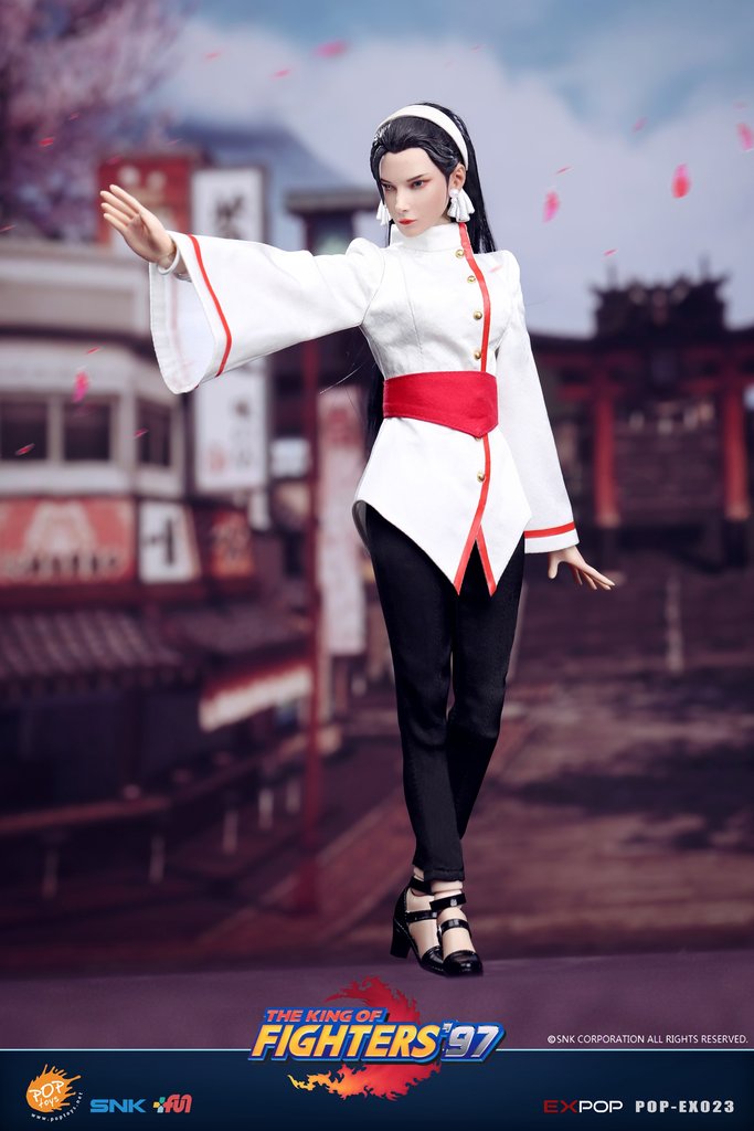 1/6 Scale The King of Fighters 97' - Chizuru Kagura Figure by Pop Toys ...