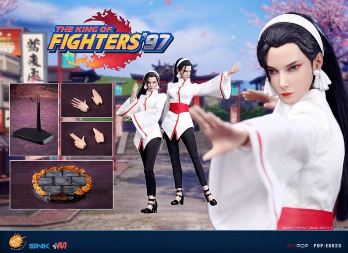 1/6 Scale The King of Fighters 97' - Chizuru Kagura Figure by Pop Toys