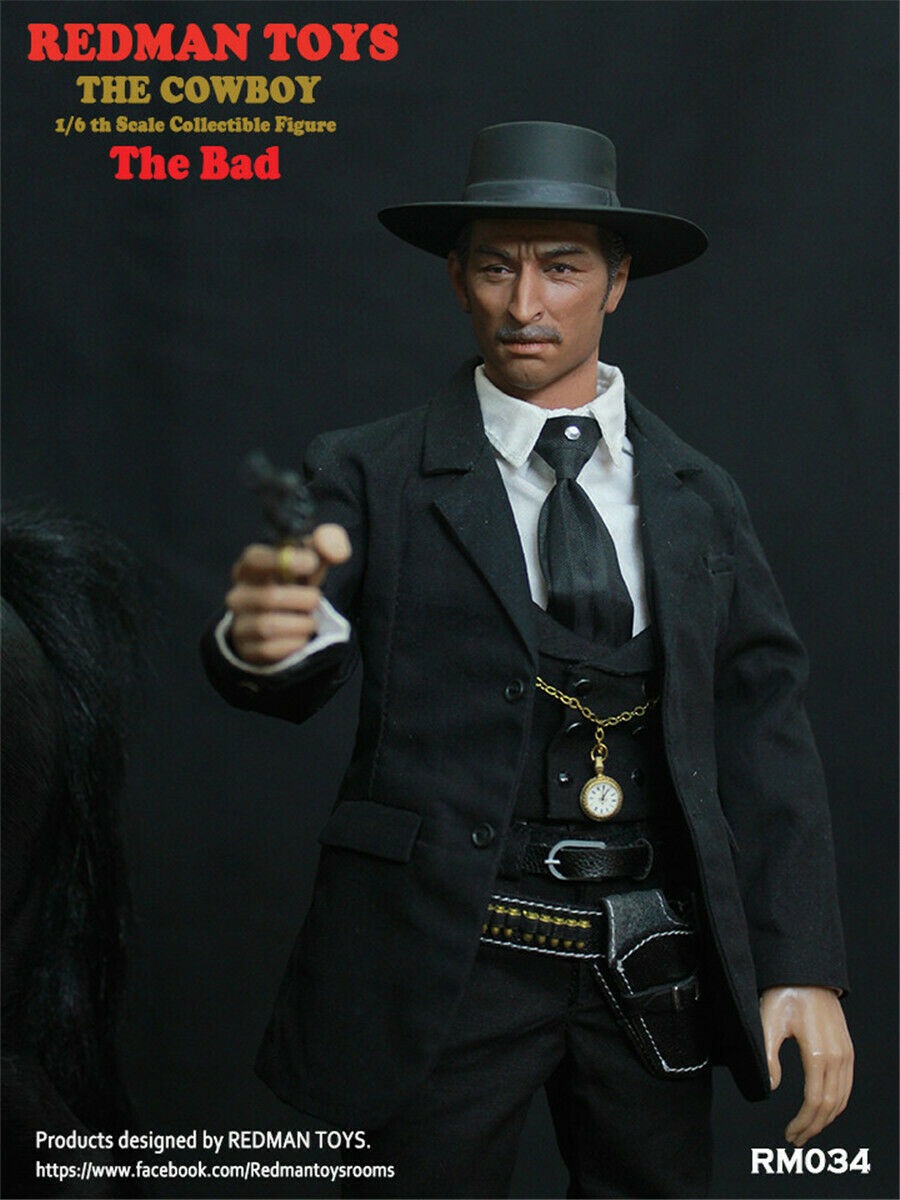 Details about   REDMAN TOYS RM034 1/6 The Bad The Cow Boy Action Figure Collectible 