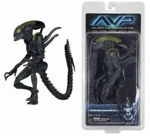 NECA Aliens AVP Wave 7 Alien VS Predator Grid 7" Action Figure Model Statue Toy 