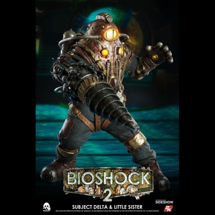 Bioshock 2: Subject Delta and Little Sister 1/6 by Threezero - Image 6