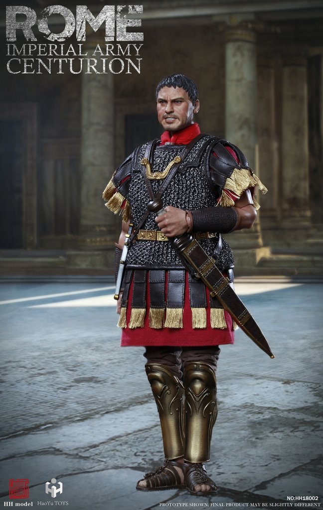 HAOYUTOYS HH18056 1/6 Roman General Gladiator Black Armor