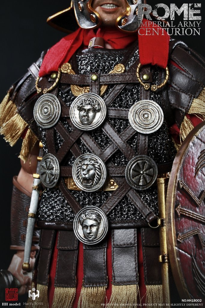 Chainmail & Leather Top 1/6 Scale HY Toys Figures Rome Imperial Centurion