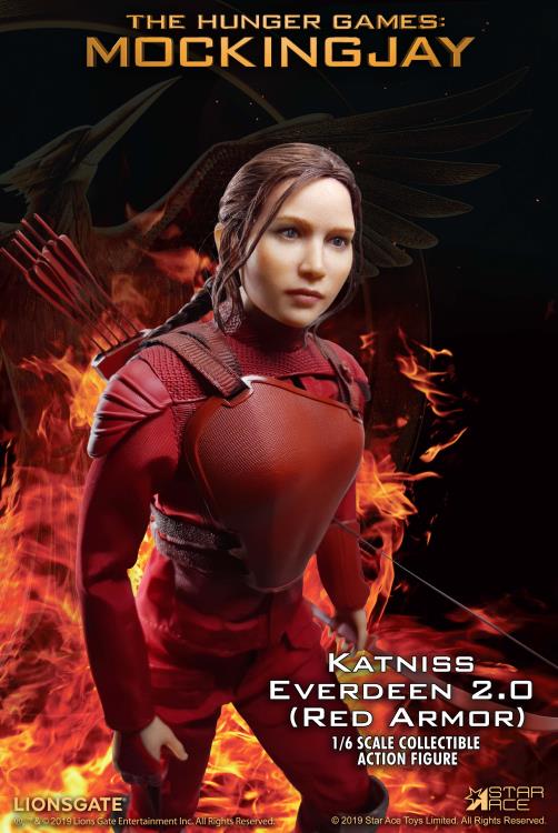 Star Ace Hunger Games Mockingjay Katniss Everdeen Leg Armor loose 1/6th scale 