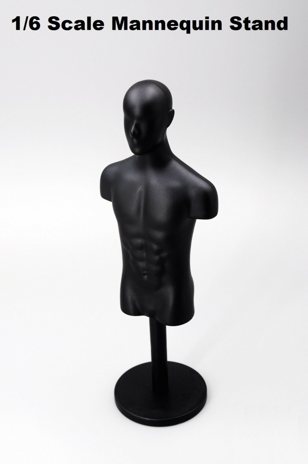 1/6 Mannequin Stand Multi-Function BLACK For 12"