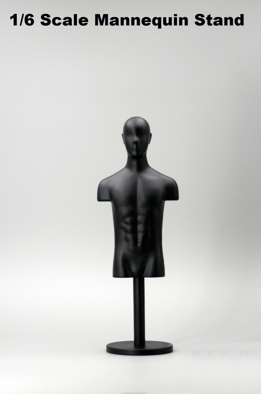 1/6 Mannequin Stand Multi-Function BLACK For 12" - Image 5