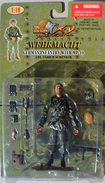 21st Century Toys: WWII German Wehrmacht Infantry With MP-40 Cpl