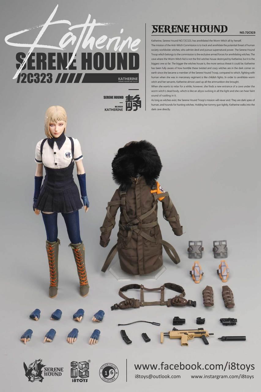 PREORDER: i8TOYS 1/6 Female Figure Serene Hound Troop KATHERINE i8-72C323 ·  Fairway Hobbies