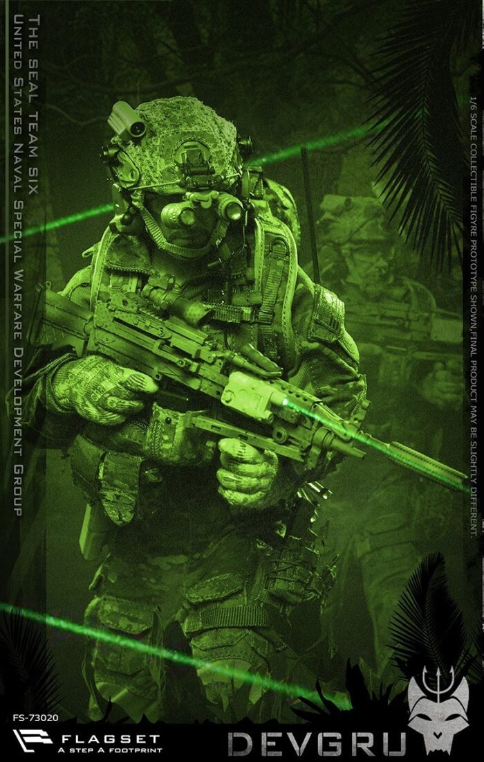 FLAGSET US SEALS TEAM 6 DEVGRU "JUNGLE DAGGER" 1/6 SCALE ACTION FIGURE FS-73020 - Image 11