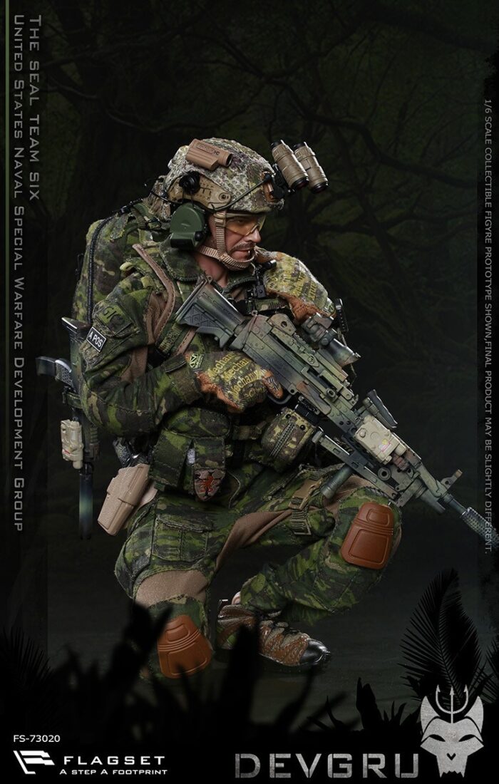 FLAGSET US SEALS TEAM 6 DEVGRU "JUNGLE DAGGER" 1/6 SCALE ACTION FIGURE FS-73020 - Image 14