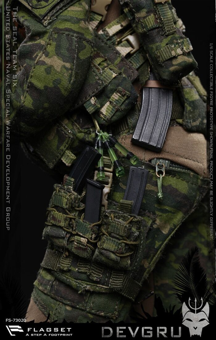 FLAGSET US SEALS TEAM 6 DEVGRU "JUNGLE DAGGER" 1/6 SCALE ACTION FIGURE FS-73020 - Image 17