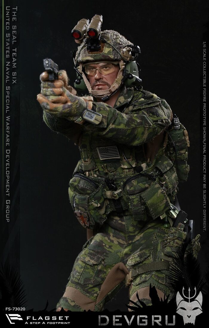 FLAGSET US SEALS TEAM 6 DEVGRU "JUNGLE DAGGER" 1/6 SCALE ACTION FIGURE FS-73020 - Image 21