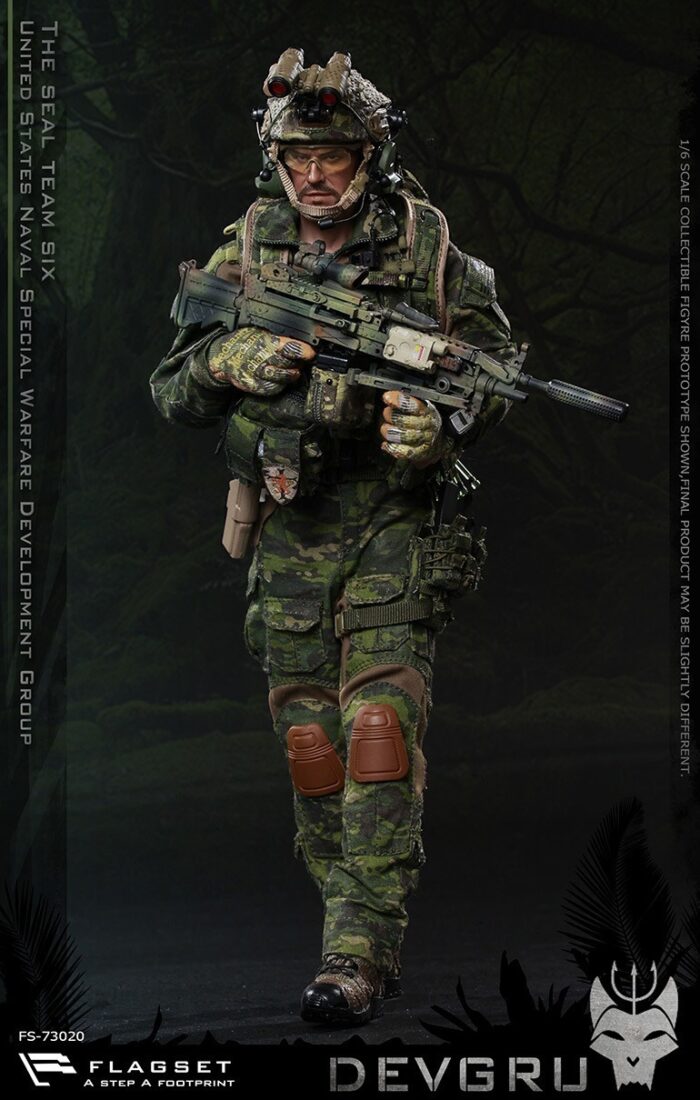 FLAGSET US SEALS TEAM 6 DEVGRU "JUNGLE DAGGER" 1/6 SCALE ACTION FIGURE FS-73020 - Image 5