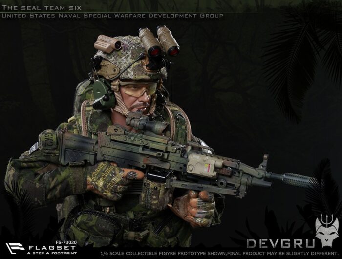 FLAGSET US SEALS TEAM 6 DEVGRU "JUNGLE DAGGER" 1/6 SCALE ACTION FIGURE FS-73020