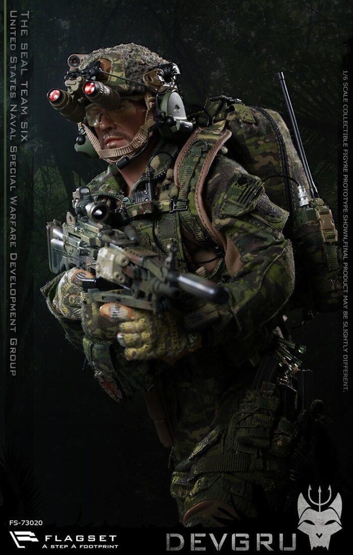 FLAGSET US SEALS TEAM 6 DEVGRU "JUNGLE DAGGER" 1/6 SCALE ACTION FIGURE FS-73020 - Image 9