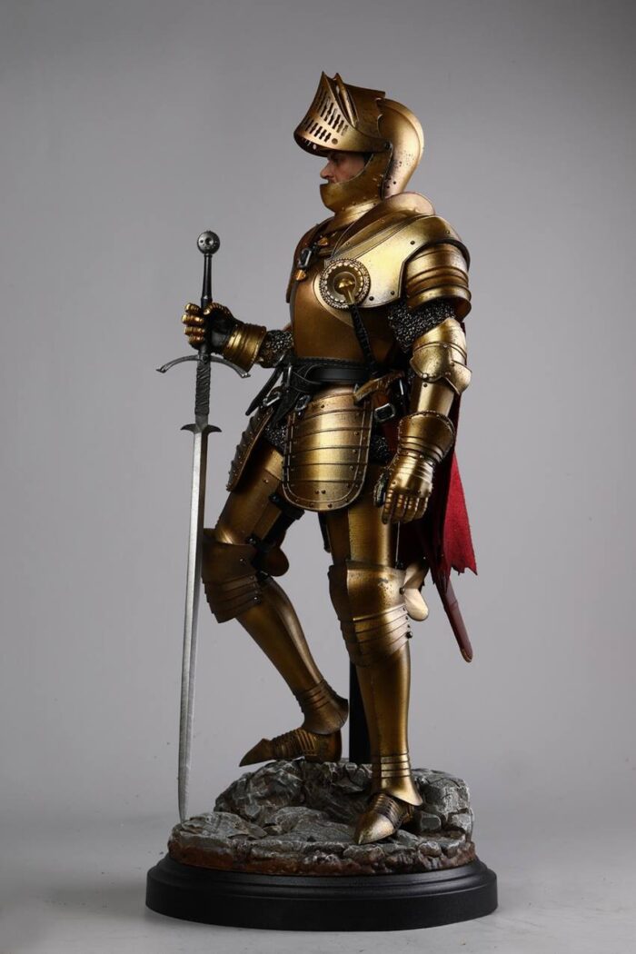 COOMODEL DIE-CAST ALLOY EMPIRES SERIES: KNIGHTS OF THE REALM - SHCC 2018 EXLCLUSVIE NOBLE KNIGHT 1/6 SCALE ACTION FIGURE SE034 - Image 6