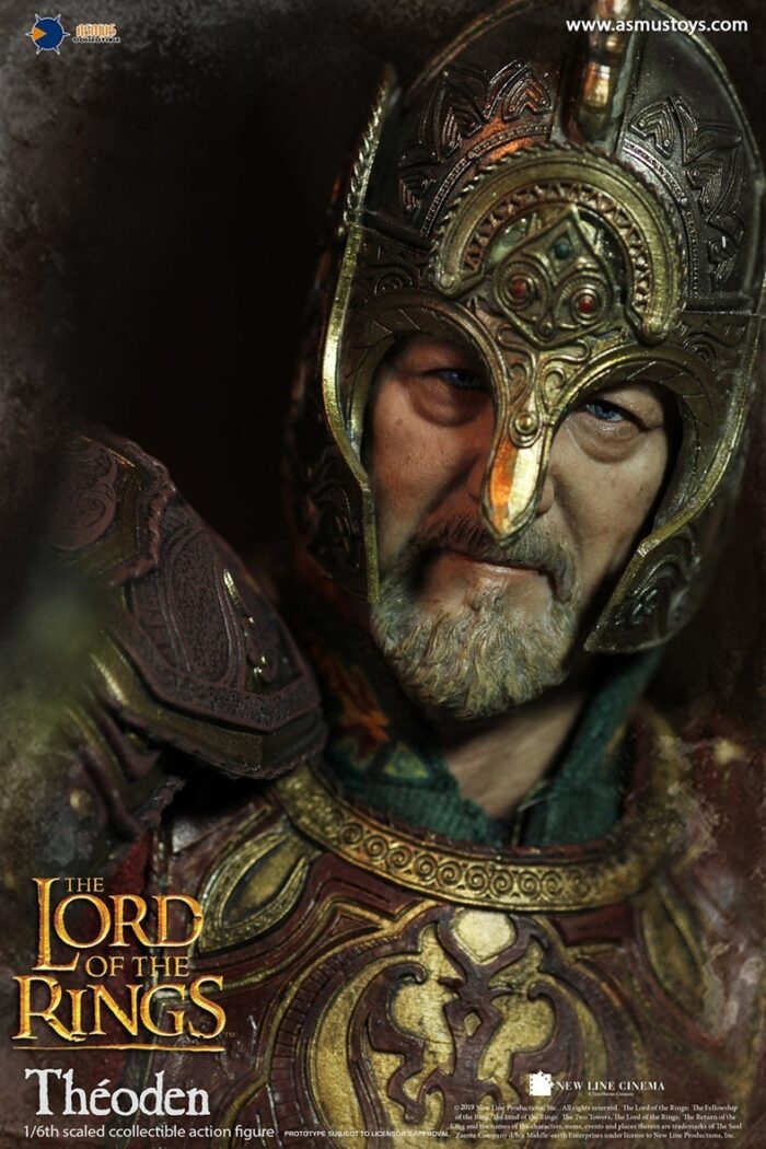 ASMUS TOYS THE LORD OF THE RINGS - THEODEN 1/6 SCALE ACTION FIGURE - Image 2