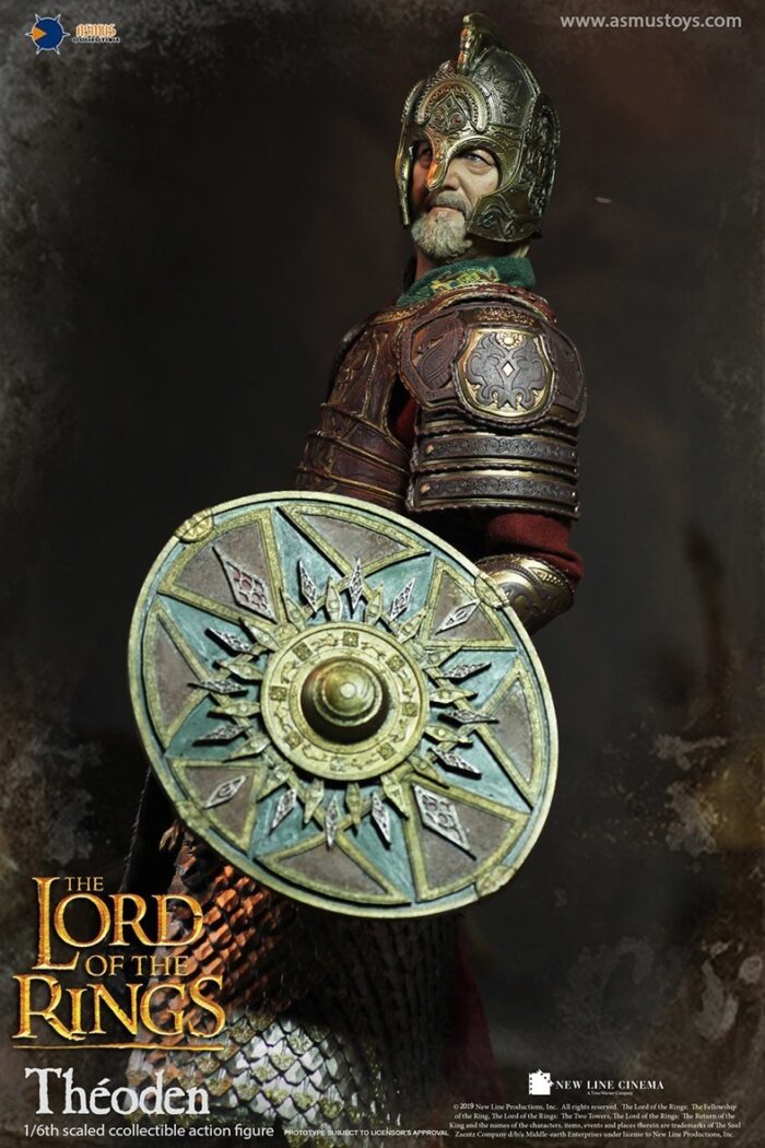 ASMUS TOYS THE LORD OF THE RINGS - THEODEN 1/6 SCALE ACTION FIGURE - Image 4