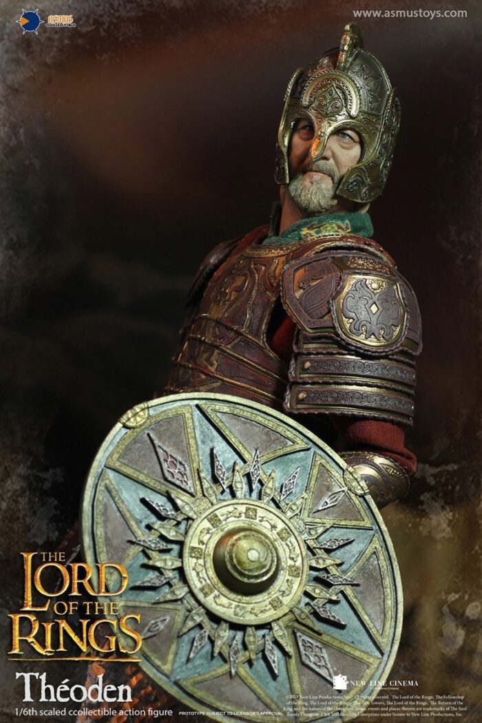 ASMUS TOYS THE LORD OF THE RINGS - THEODEN 1/6 SCALE ACTION FIGURE - Image 6