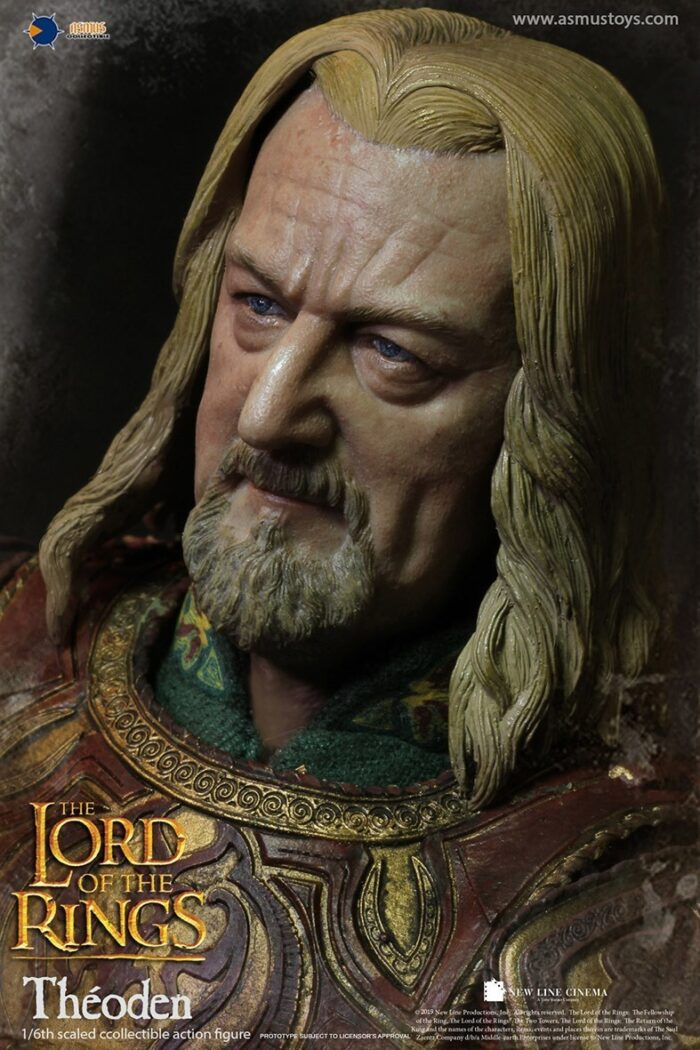 ASMUS TOYS THE LORD OF THE RINGS - THEODEN 1/6 SCALE ACTION FIGURE - Image 7