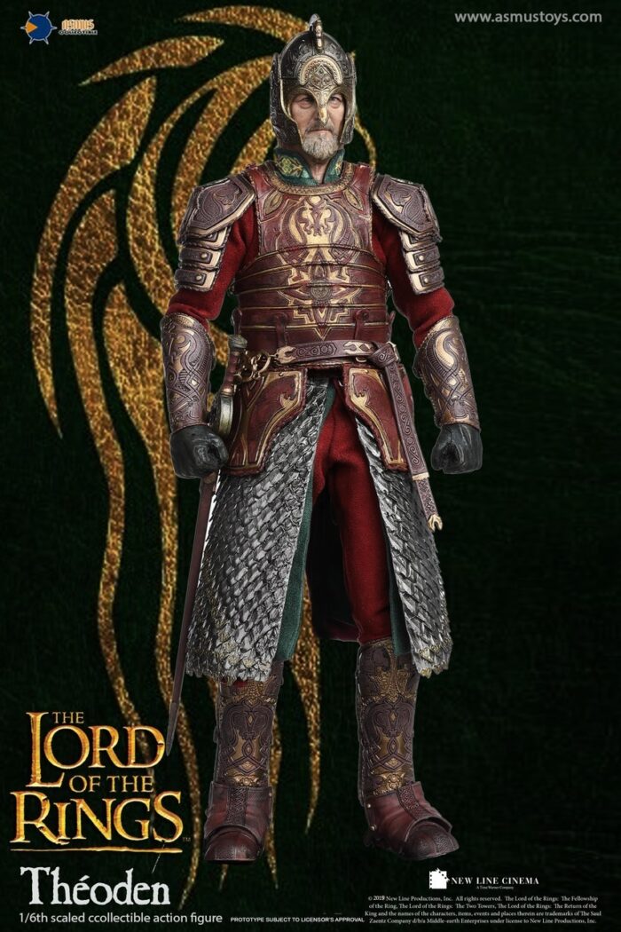 ASMUS TOYS THE LORD OF THE RINGS - THEODEN 1/6 SCALE ACTION FIGURE - Image 10