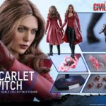 Hot Toys MMS370 Scarlet WITCH WANDA 1/6 Captain America CIVIL WAR sealed in brown shipper
