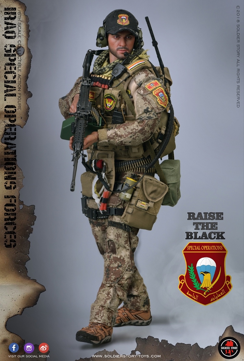 SOLDIER STORY ISOF SAW GUNNER 1/6 SCALE ACTION FIGURE ...