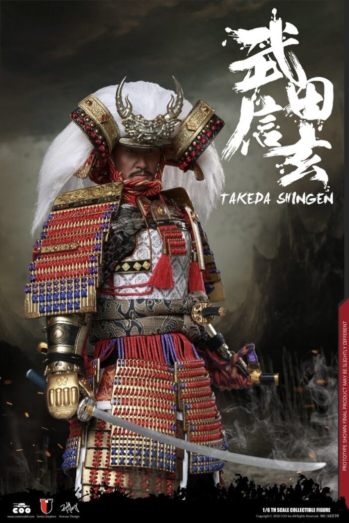 COOMODEL EMPIRES SERIES: JAPAN’S WARRING STATES - TAKEDA SHINGEN A.K.A. TIGER OF KAI 1/6 SCALE ACTION FIGURE EXCLUSIVE VERSION SE040 - Image 6