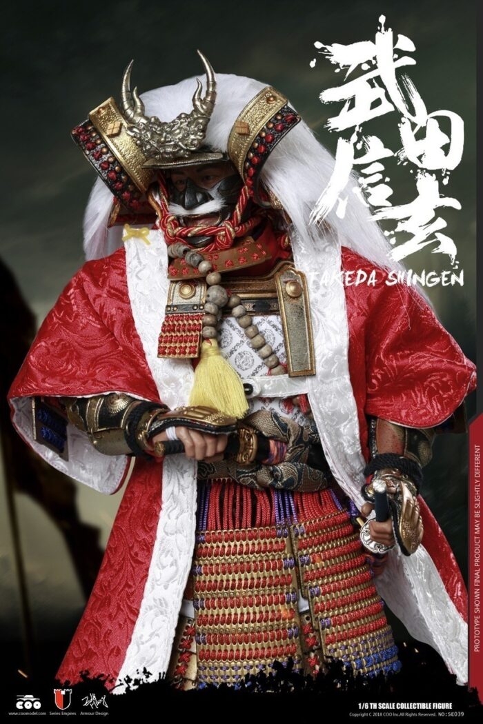 COOMODEL EMPIRES SERIES: JAPAN’S WARRING STATES - TAKEDA SHINGEN A.K.A. TIGER OF KAI 1/6 SCALE ACTION FIGURE EXCLUSIVE VERSION SE040 - Image 4