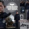 Hot Toys 1/6 The Dark Knight Rises TDKR John Blake with Bat-Signal MMS274 new- read notes