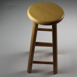 DiD 1/6 real wooden stool for 12 inch figures loose