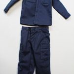 DiD 1/6 blue tactical uniform shirt and pants loose  b7