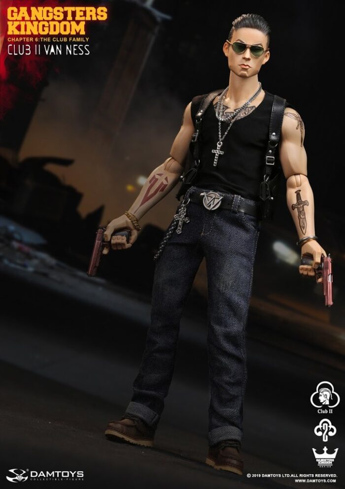 1/6 DAMTOYS Gangsters Kingdom Series Club 2 Van Ness DAM-GK017 - Image 8