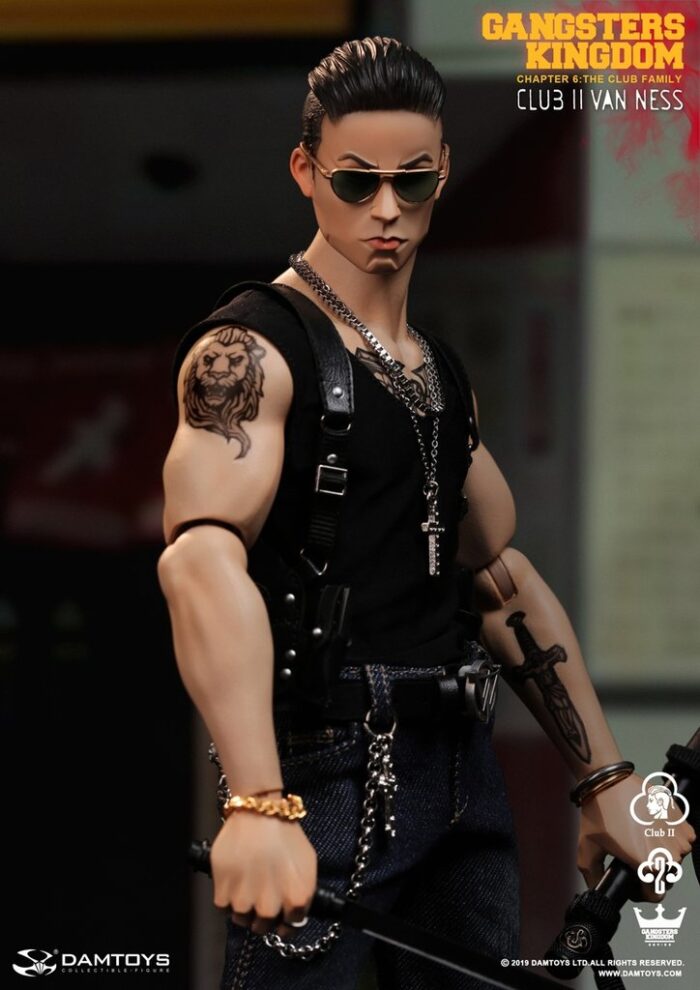 1/6 DAMTOYS Gangsters Kingdom Series Club 2 Van Ness DAM-GK017 - Image 13