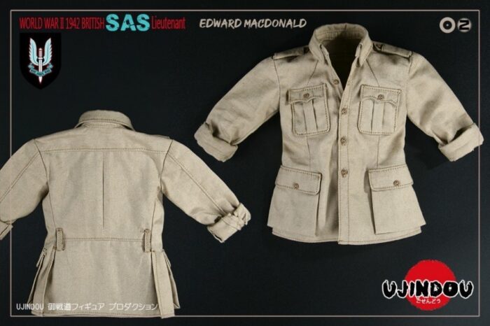 UJINDOU WWII BRITISH SAS LIEUTENANT EDWARD MACDONALD 1942 1/6 SCALE ACTION FIGURE U9002 - Image 22