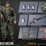 Marine Force Recon in Vietnam Pocket Elite Series 1/12 Scale Figure BY DAMTOYS