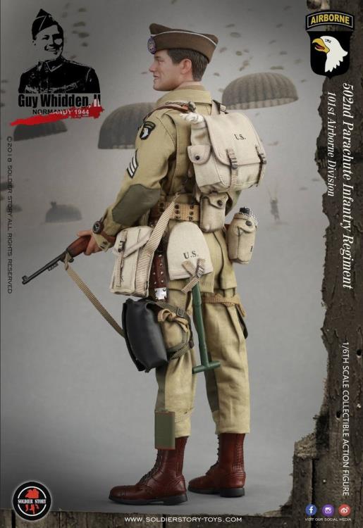 Soldier Story 1:6TH SCALE WW2 US 101st Airborne Para pack & reserve From Guy
